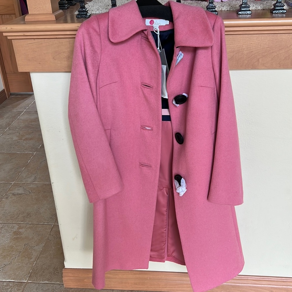 Boden pink jacket size 4p NWT